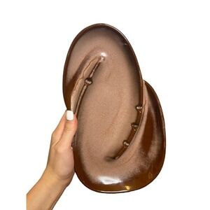1950s VINTAGE Frankoma 203 MCM Pottery Ashtray